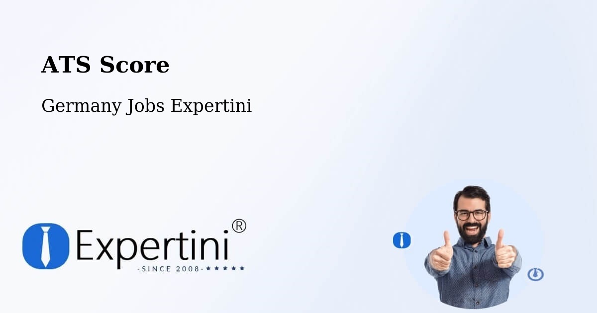 ATS Score - Germany Jobs Expertini
